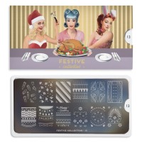 Пластина для стемпинга MoYou London. Festive 13